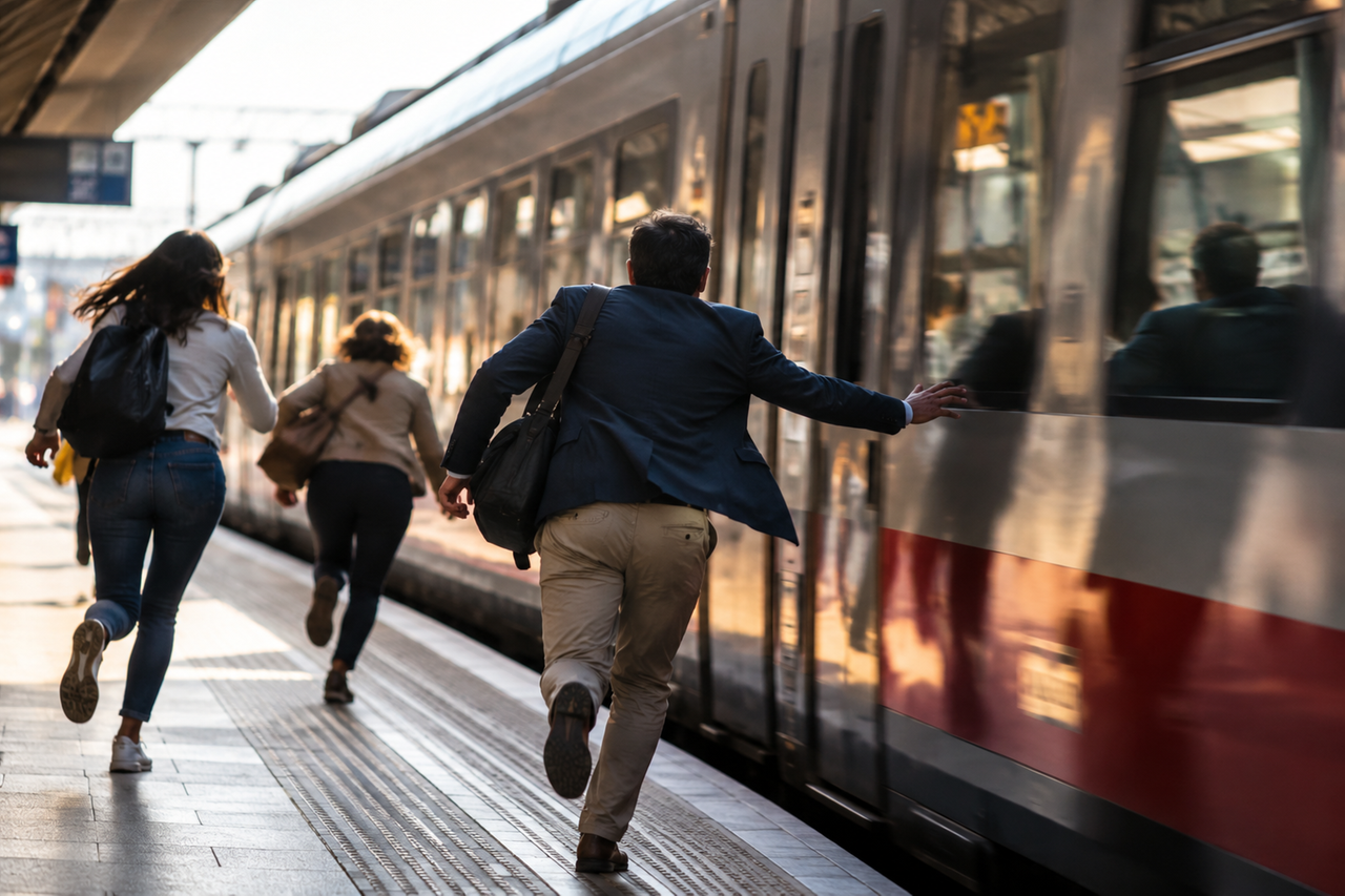 Rincorre il treno appena partito e finisce sotto i binari: muore davanti alla fidanzata