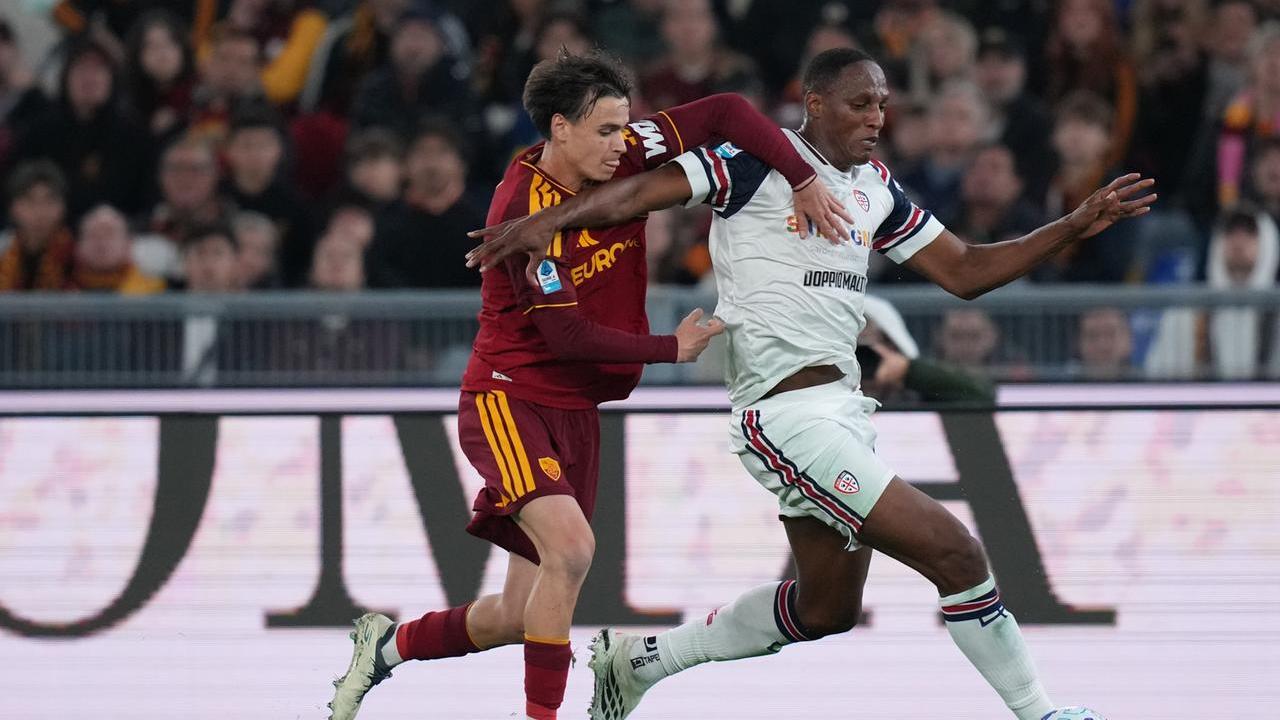 Maldini spaventa la Roma, un bel Cagliari ko all’Olimpico per 4-2