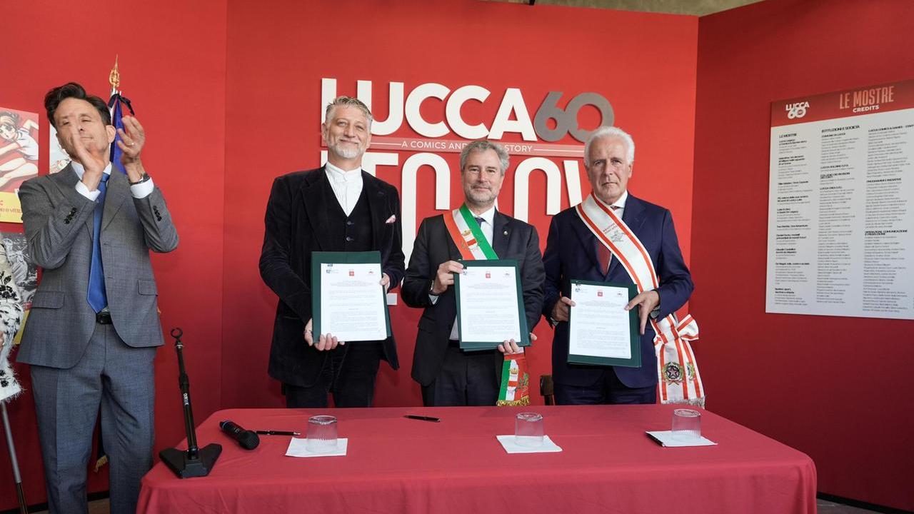 Ministero, Regione e Comune siglano l’accordo per il Museo del Fumetto a Lucca
