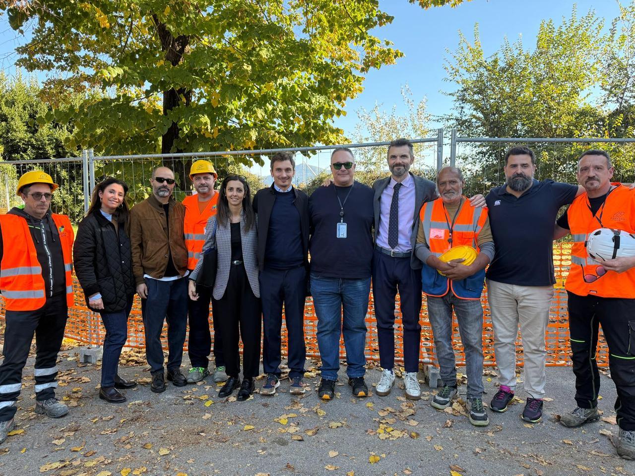 
	Il sopralluogo del sindaco Matteo Biffoni al cantiere di Iolo

