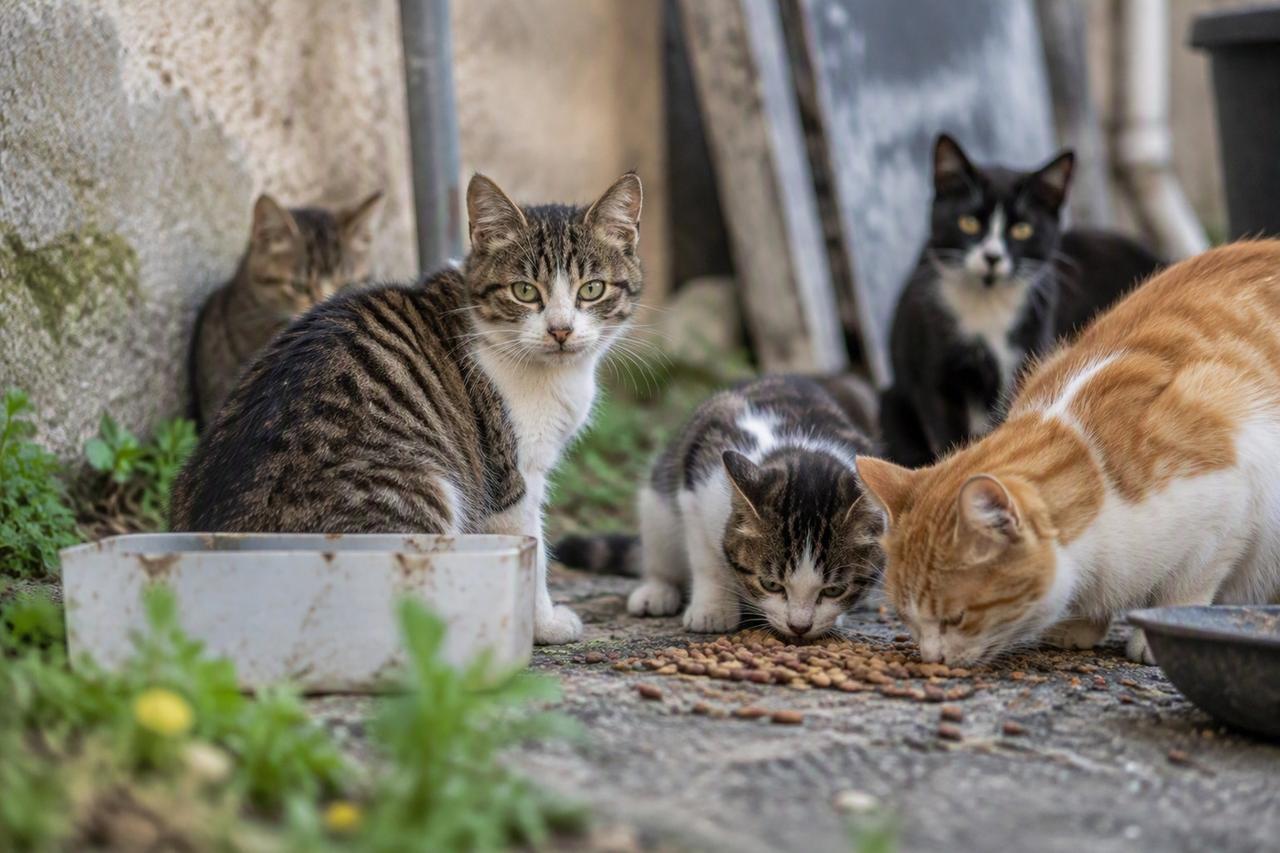 Una tessera sconto per nutrire e accudire i gatti di strada