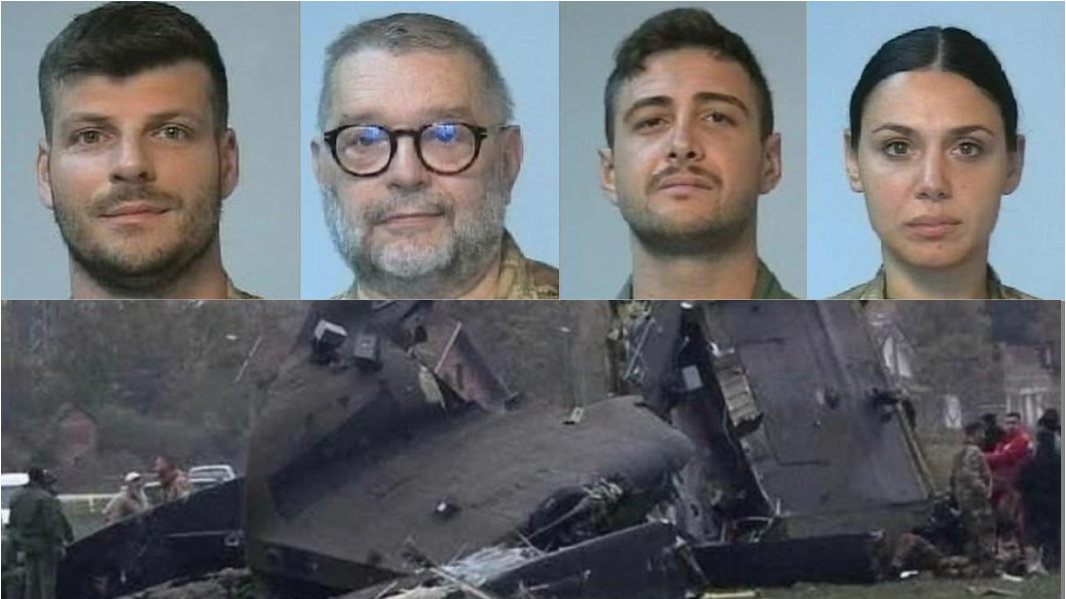 Da sinistra in alto Claudio Marchesi, Franco Adriano Zecchillo, Simone Ruggia e Laura Procacci