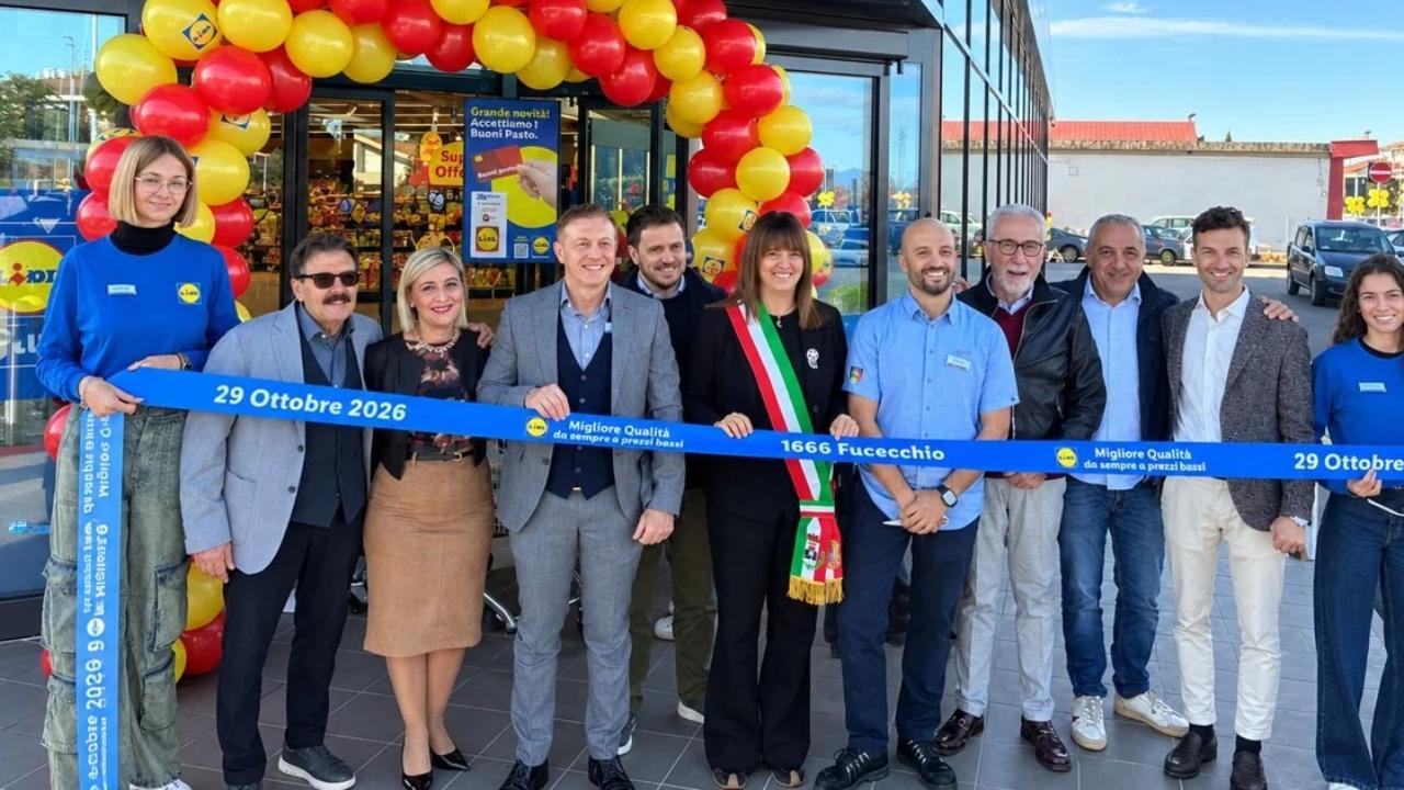 Fucecchio, apre il supermercato Lidl: gli orari e tutte le novità
