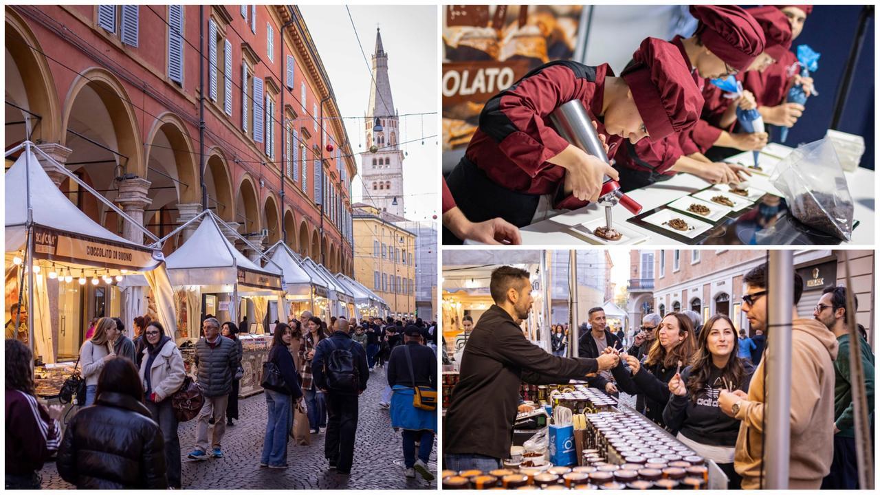 Il cioccolato conquista il centro di Modena: quattro giorno con Sciocola’