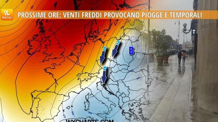Meteo Sardegna, forte vento e pioggia: le previsioni per Ognissanti