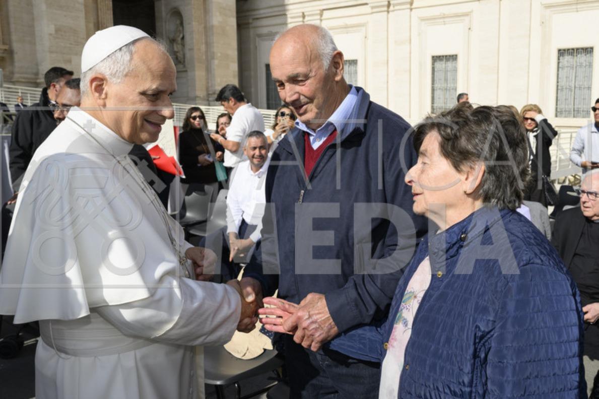 Nozze di diamante per Bruna e Brenno: dalla Pieve di Paullo all'incontro con Papa Leone XIV