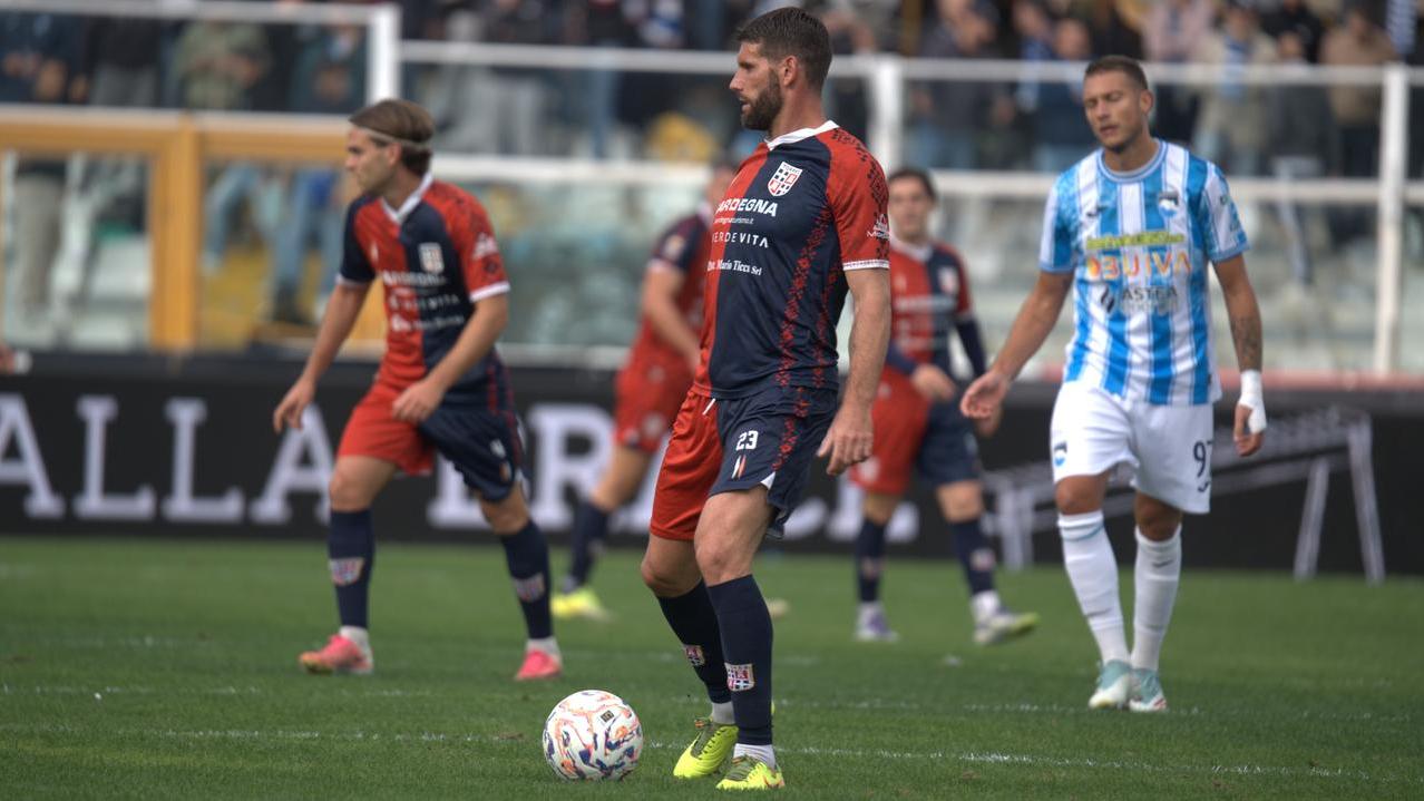 Il difensore centrale Nicolò Antonelli (foto Pescara calcio)