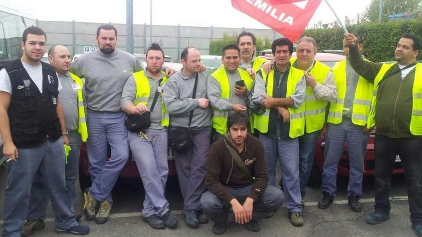 In sciopero i facchini Coopservice
