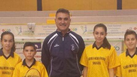 Quattro studenti alle finali di badminton