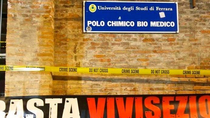 In corteo contro lo stabulario e la vivisezione