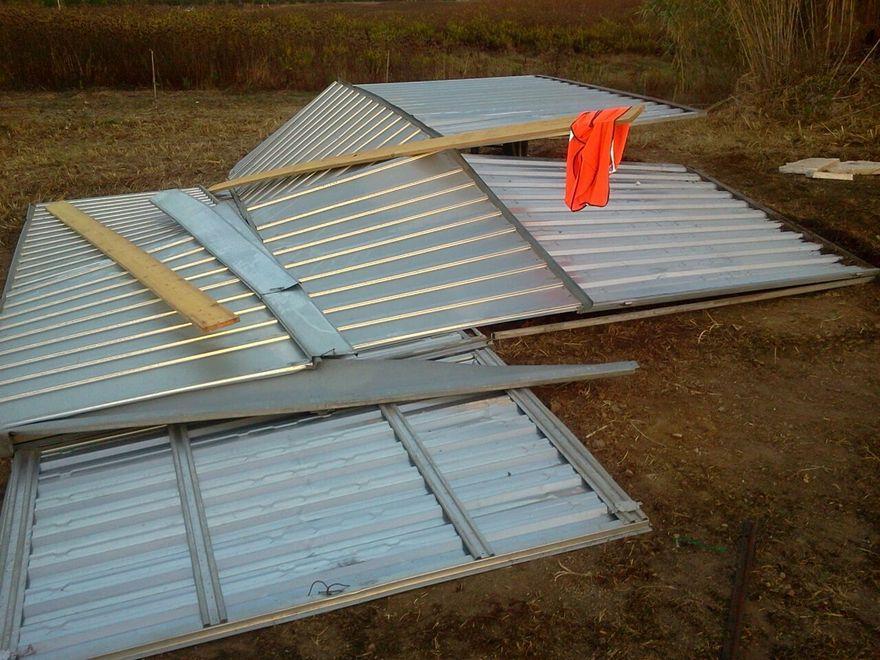Carbonia, demoliti due volte i box del cantiere di forestazione 