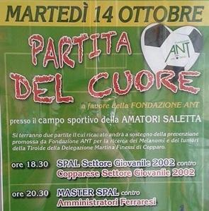 Master Spal e politici giocano per Ant 