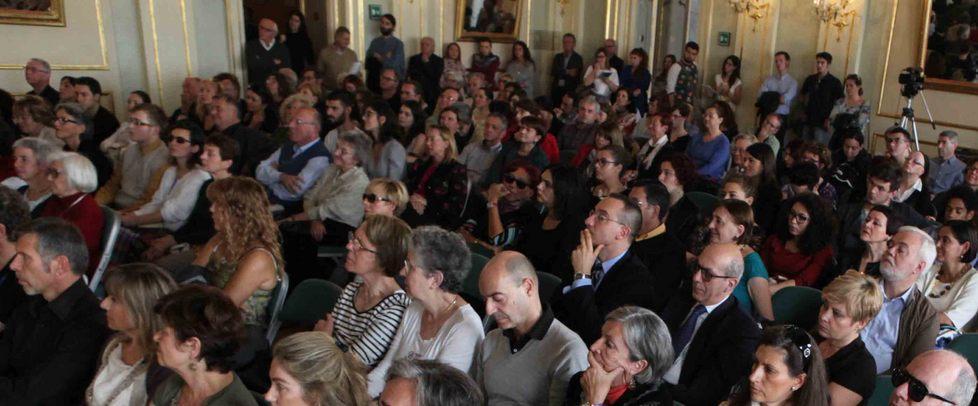 Pienone per l’incontro con la Storia 
