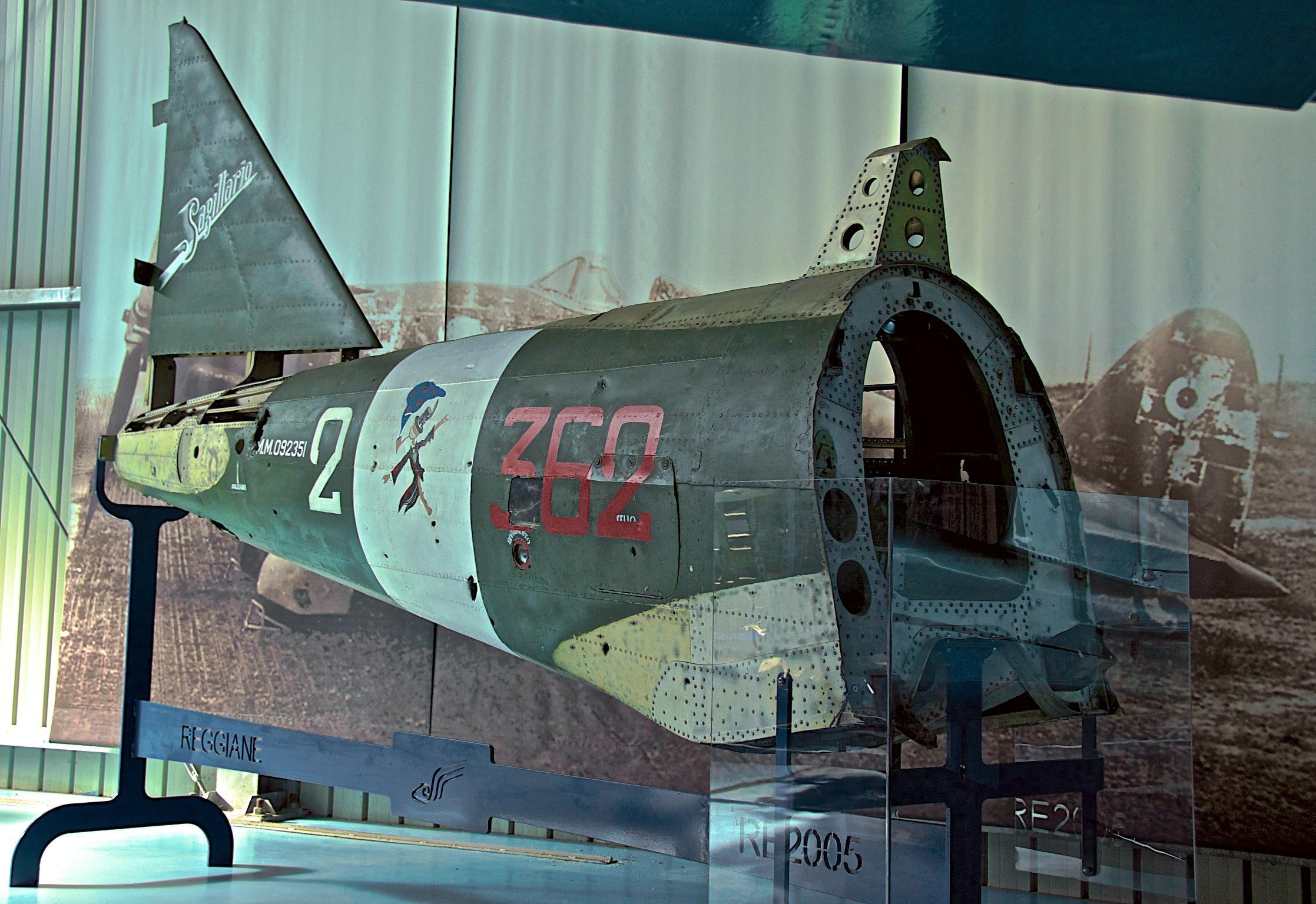 La "Piazzetta Reggiane" al Museo Caproni di Trento