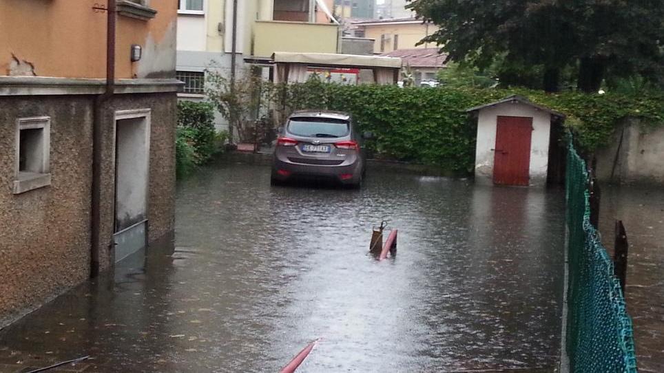 Nubifragio, la Bassa finisce sott’acqua
