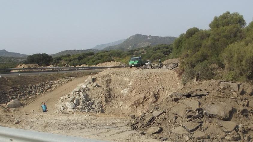Dorgali, lavori sulla 129 per rifare il ponte di Iloghe