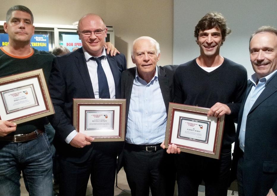 La Fip provinciale ha premiato Sivieri, Ravagni e coach Morea