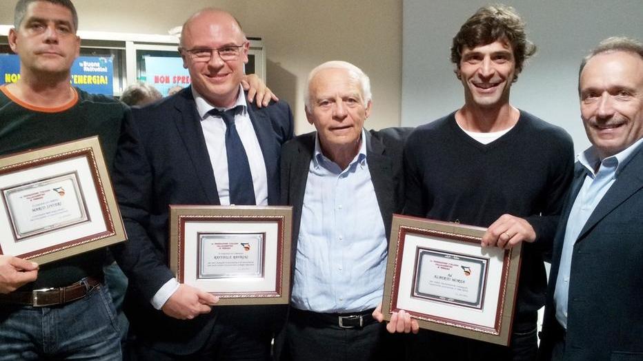 La Fip provinciale ha premiato Sivieri, Ravagni e coach Morea