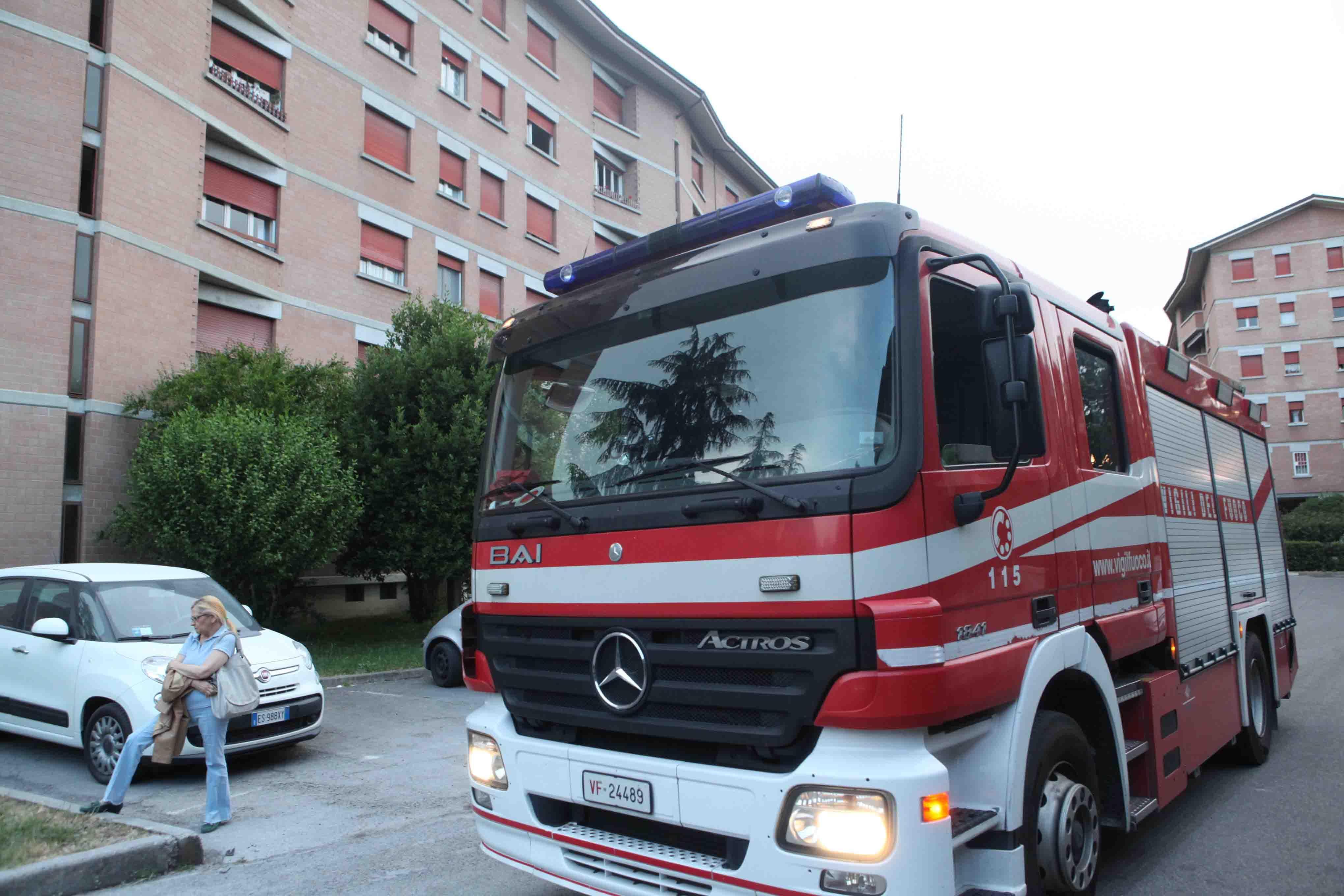 Principio d'incendio alla Casa di Riposo