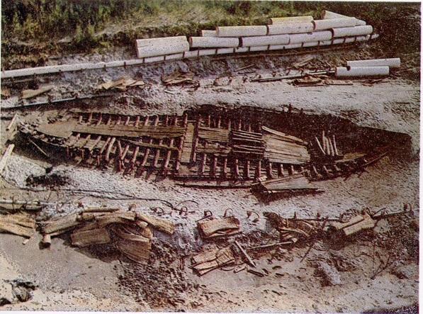La nave romana conservata nel museo di Comacchio