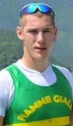 Luca Rambaldi con gli olimpici