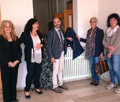 La scuola rende omaggio a Biolcati 