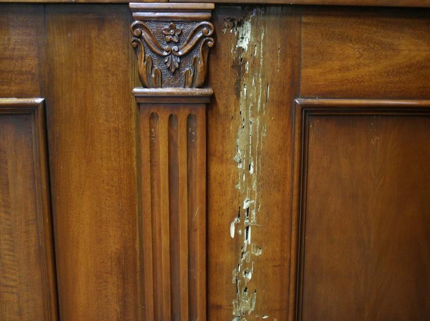 Le termiti stanno divorando la chiesa di San Pantaleo 