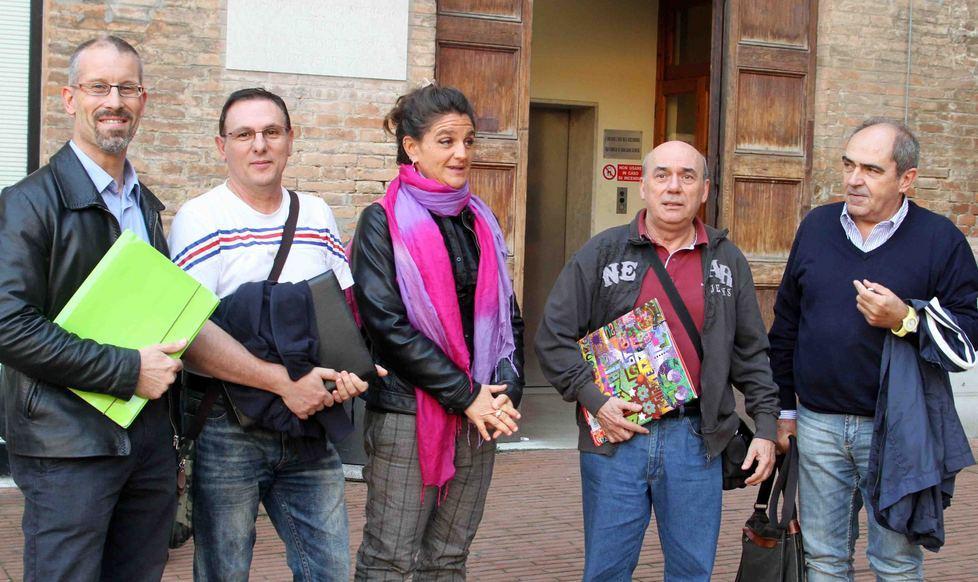 Fiaccolata in piazza XXIV maggio 
