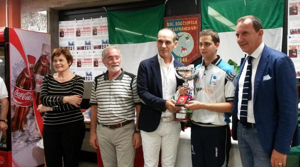 Luca Viscusi, applausi a Villafranca 