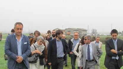 Il ministro Franceschini in visita agli scavi di Spina