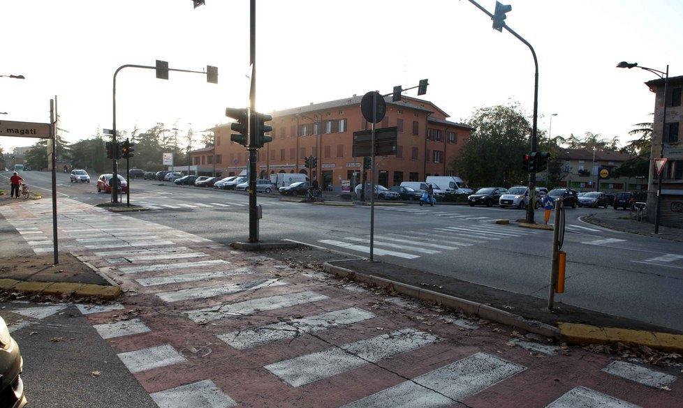 Una rotonda in piazzale Lepanto 