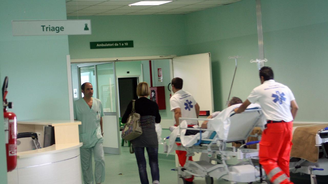 L'interno dell'ospedale