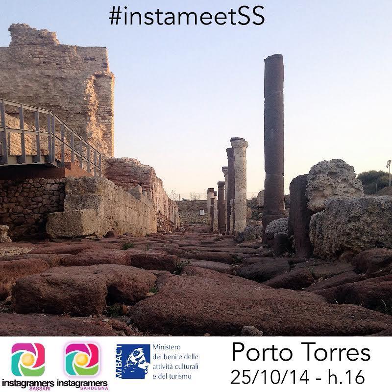 L'immagine di presentazione dell'Instameet a Porto Torres