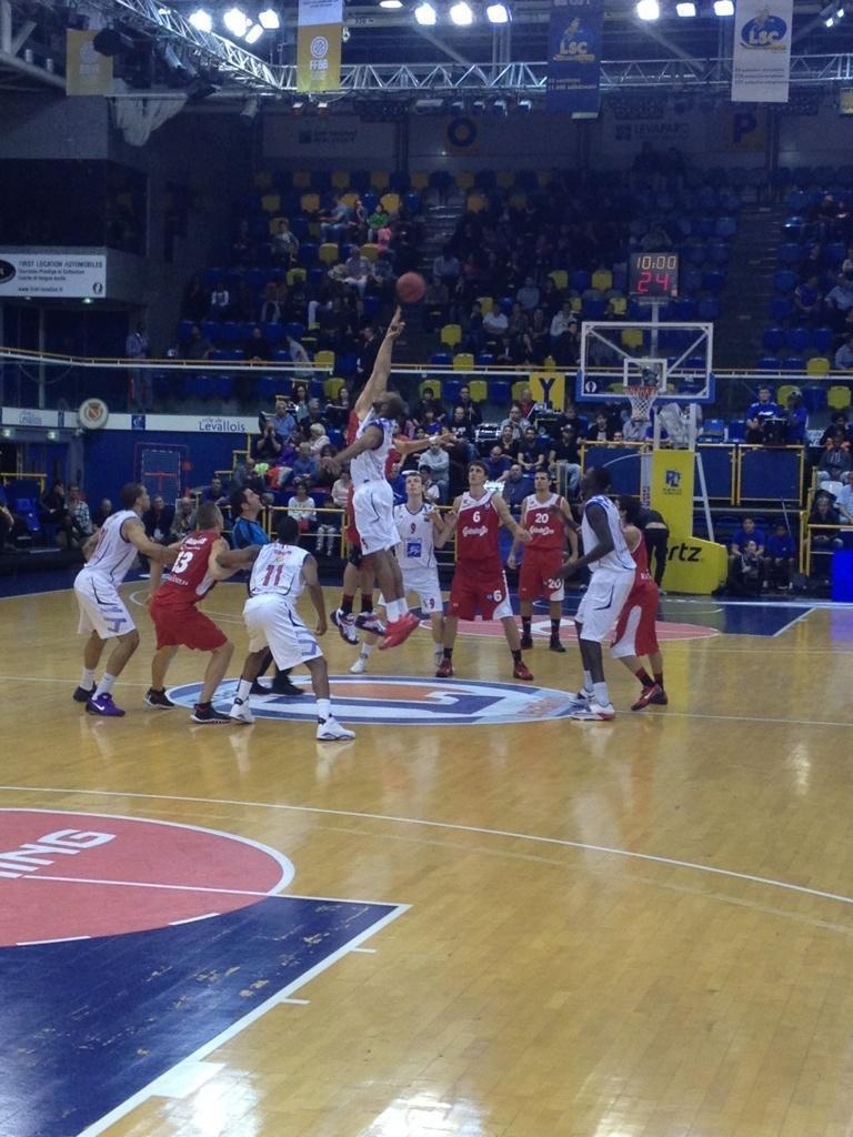  La Grissin Bon si arrende ai parigini del Levallois