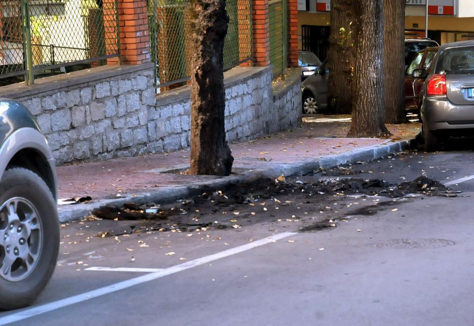 A fuoco l’auto del direttore di Equitalia 