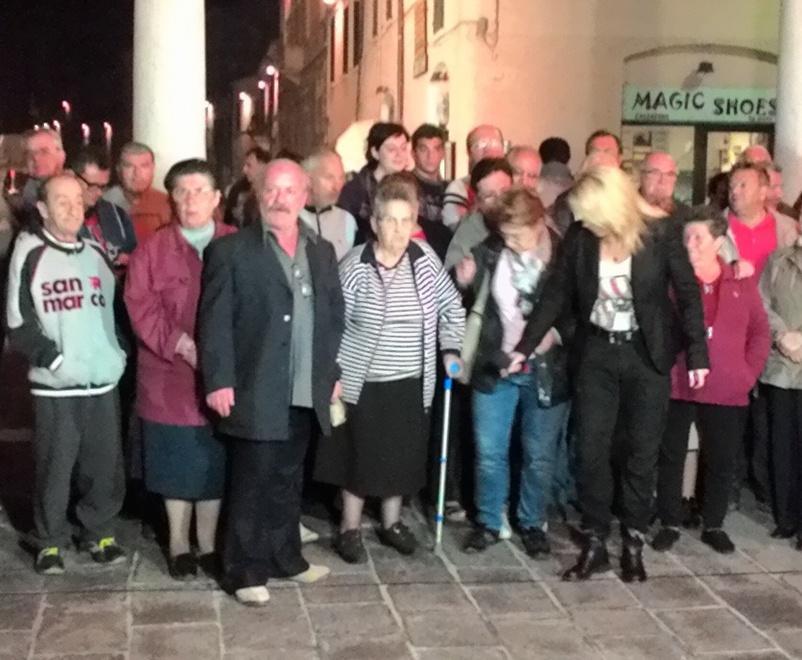 Un anno di occupazione 