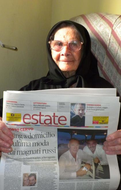 Il Giappone scopre i centenari sardi 