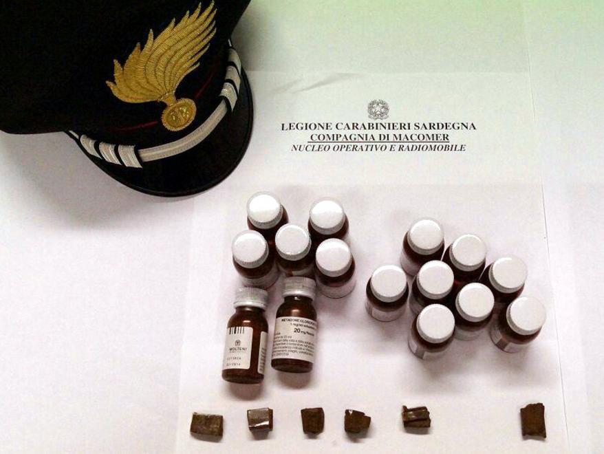 Una denuncia per droga