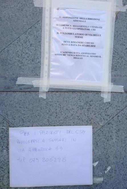 Ambulatorio chiuso: rabbia dei pazienti 