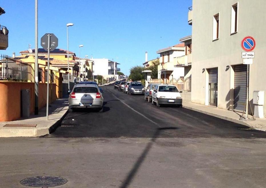 Continua la posa dell’asfalto nelle strade della zona C1/2