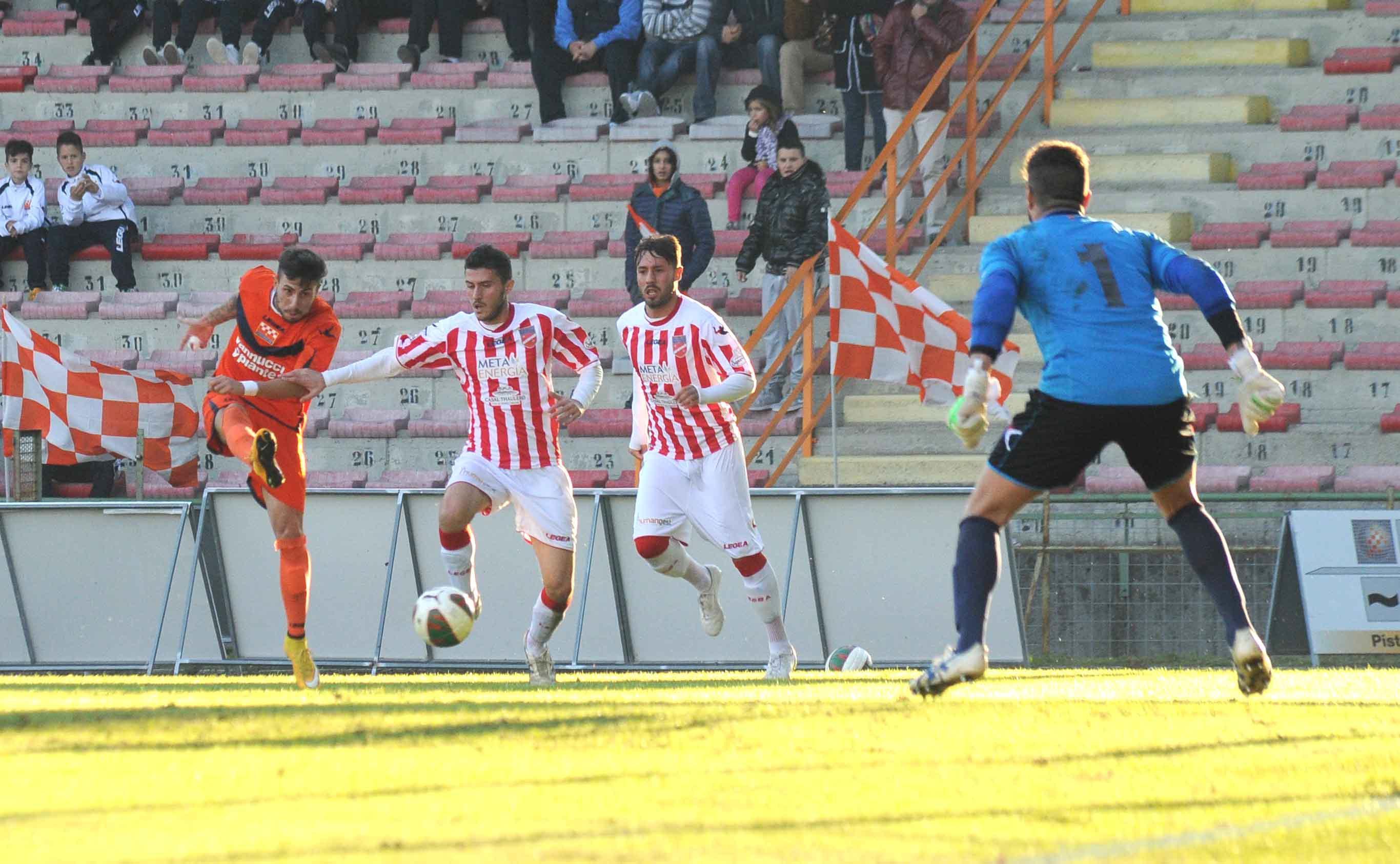 Giammario Piscitella al tiro
