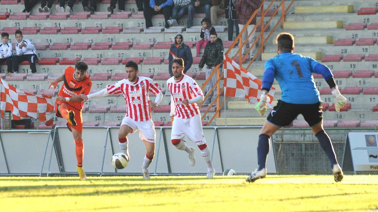 Giammario Piscitella al tiro