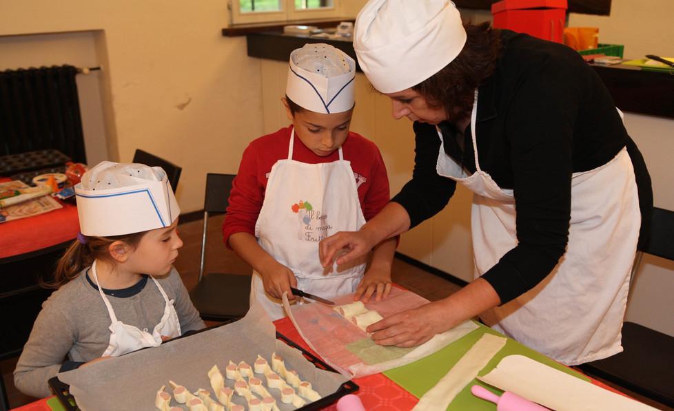 Piccoli chef per una “apericena” doc 