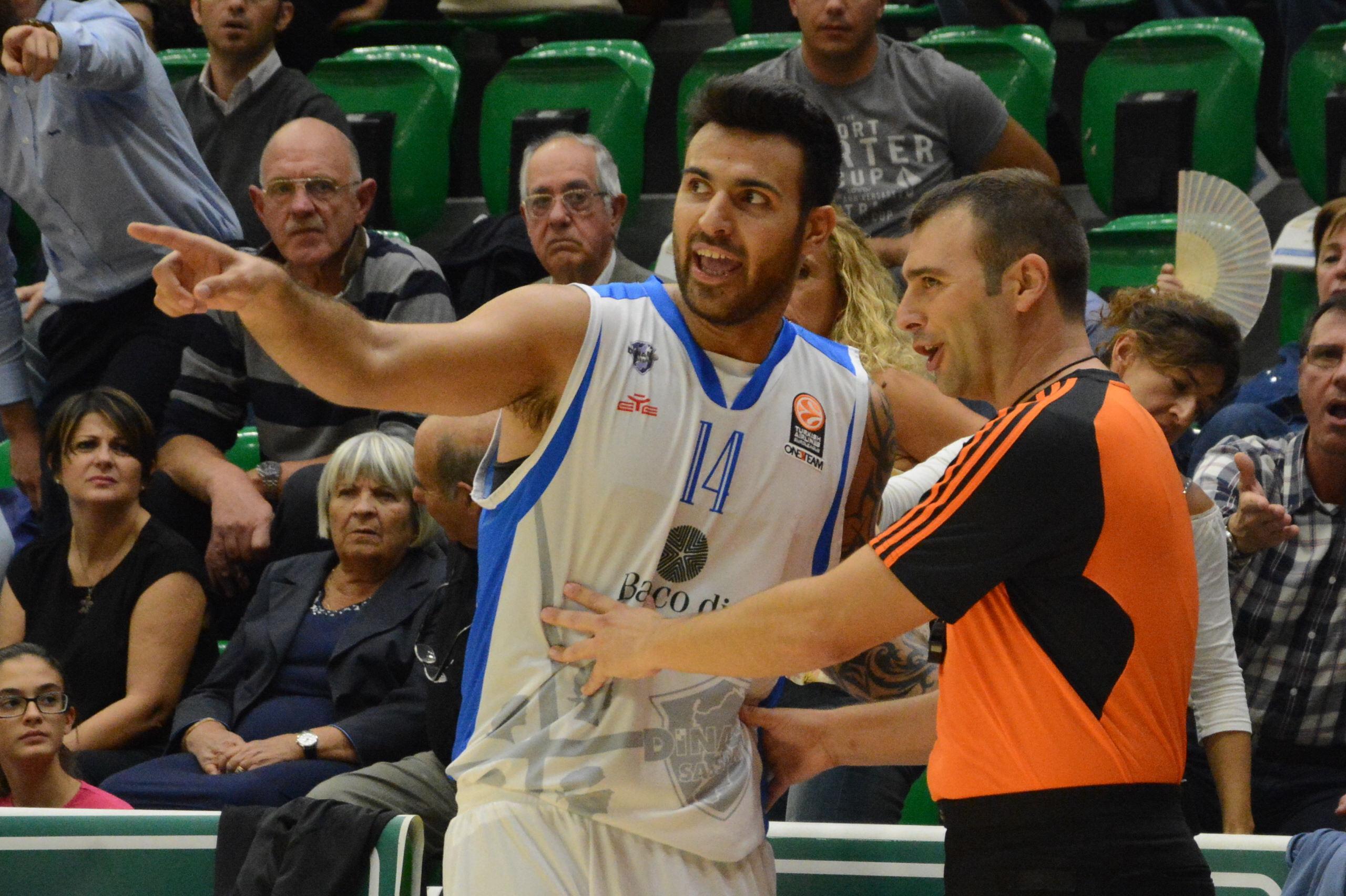 Brian Sacchetti è alla quinta stagione con la maglia della Dinamo Sassari