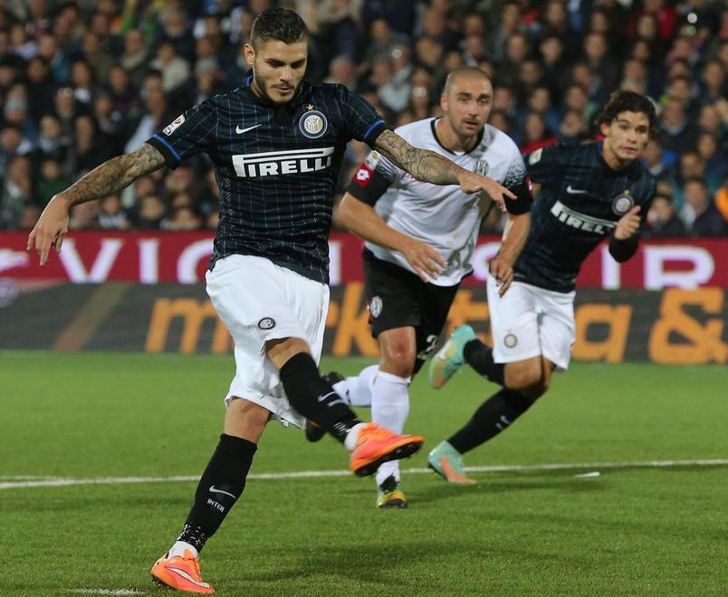 L’Inter passa di rigore, l’ira del Cesena 