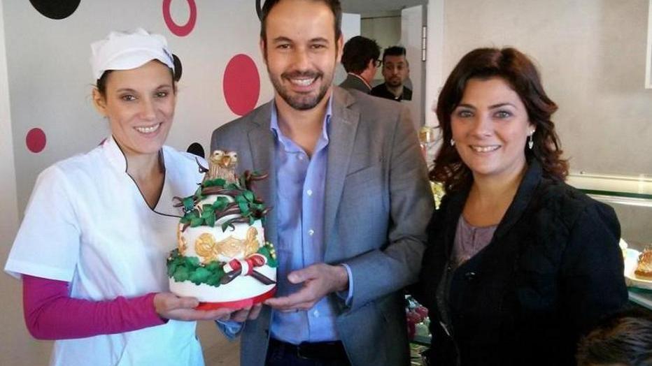 Il sindaco alla festa di Cake Passion