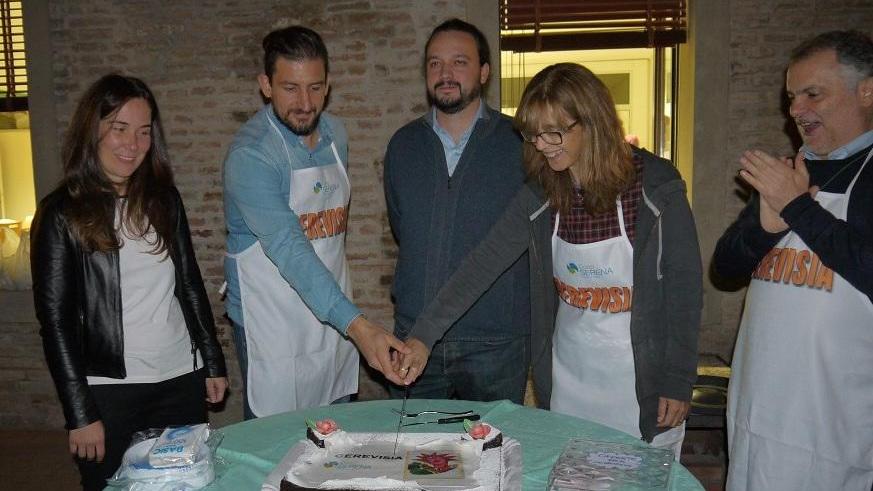 Fabbri alla festa della Coop. Serena