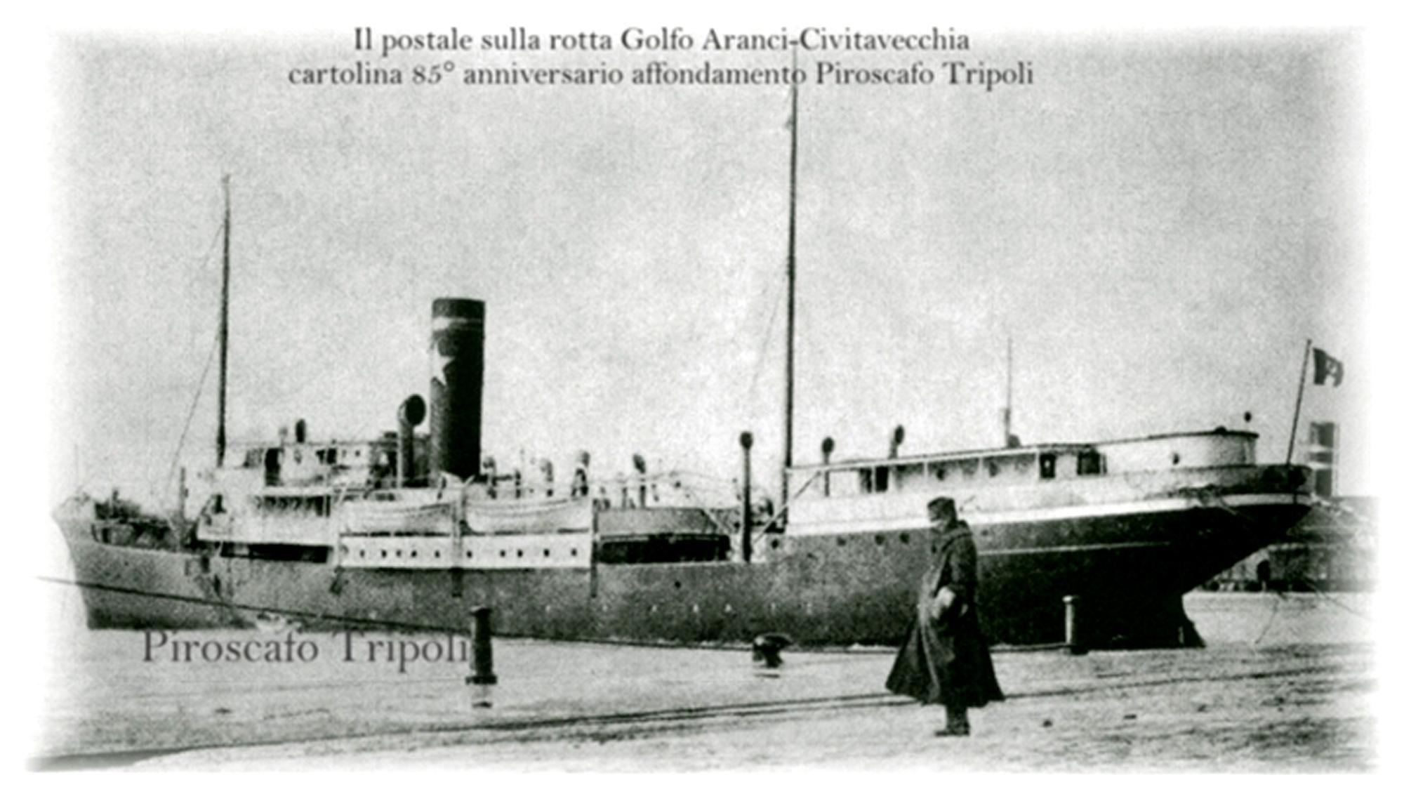  Una cartolina raffigurante il Tripoli