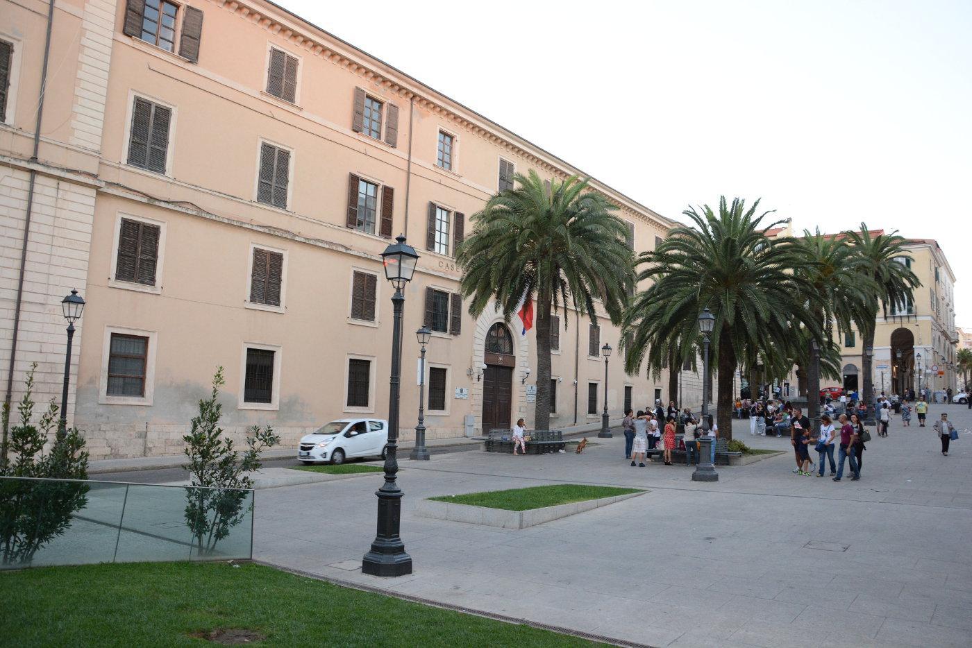 La caserma La Marmora in piazza Castello a Sassari