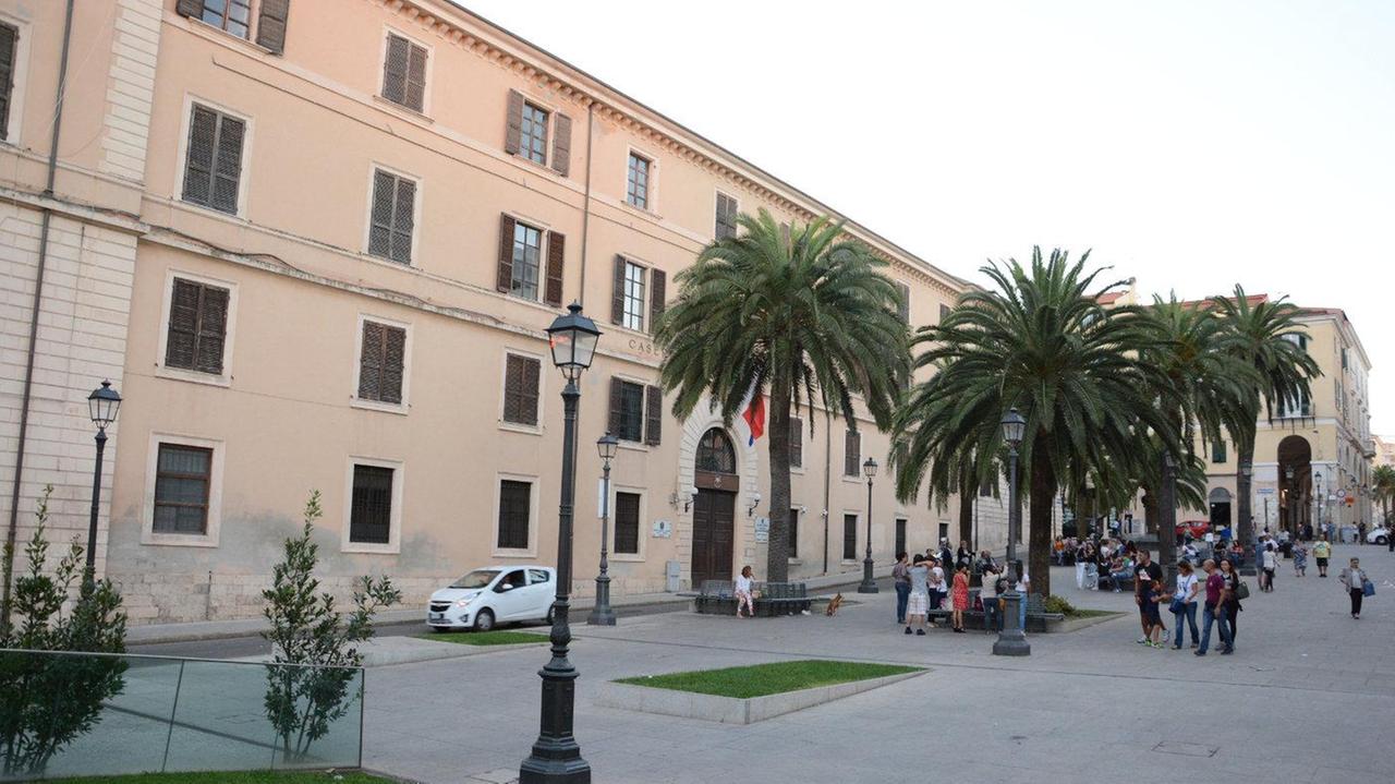 La caserma La Marmora in piazza Castello a Sassari